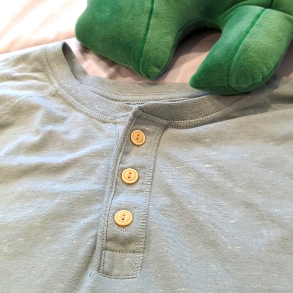 Men's Long Sleeve Henley T-Shirt Goodfellow & Co - Picture 4 of 8